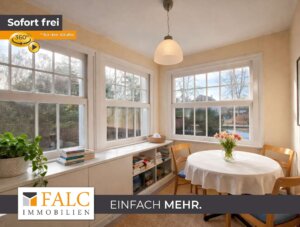 Raum für Ihre Ideen! Substanzstarkes Einfamilienhaus auf teilbarem Grundstück - FALC Immobilien